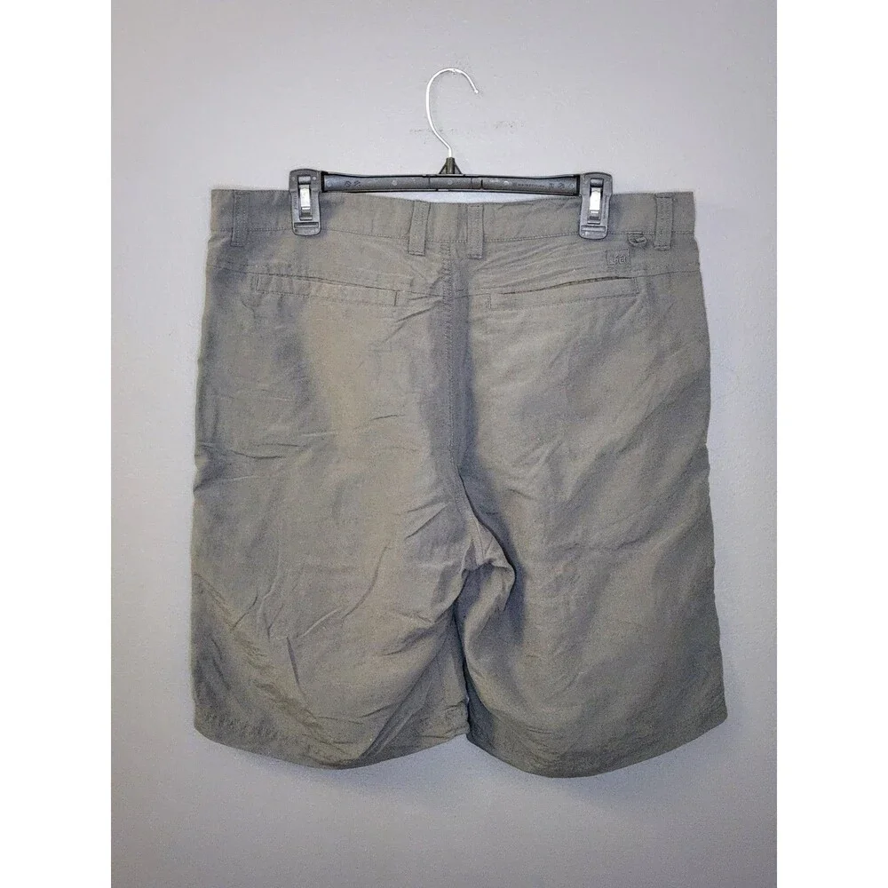REI Cargo‎ Shorts Men's 36 Gray Nylon 10